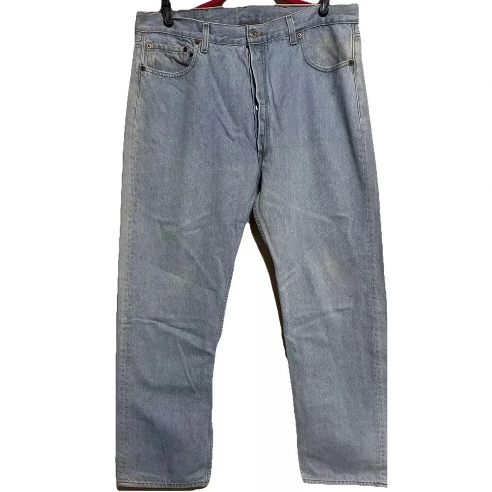 VTG 1988 Levi's 501 Jeans 38x30 Blue , Grunge,‎ Distressed Made In USA